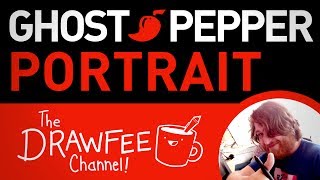 Ghost Pepper Portrait Challenge  The Drawfee Channel [upl. by Dehnel]