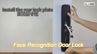 ELA Intelligent Home Automatic Fingerprint Lock  Tuya Smart Door Lock [upl. by Margarethe]