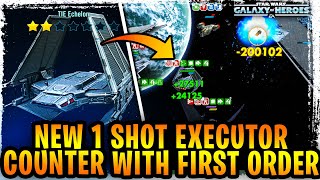 NEW 1 SHOT EXECUTOR COUNTER WITH THE FIRST ORDER TIE ECHELON First Order vs Executor Counter Guide [upl. by Trembly]