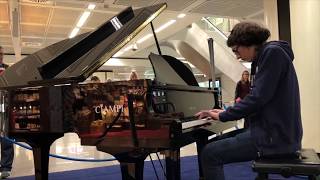 Detroit Become human Opening theme Kara  Piano concert Fiumicino Airport  Andrea Sichera [upl. by Jeritah239]