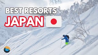 Top 10 Best Ski Resorts in Japan [upl. by Ayotan626]