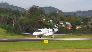 Cessna Citation CJ4 Decolagem [upl. by Ahsikar]