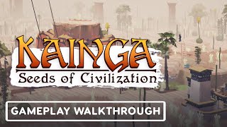 Kainga Seeds of Civilization  Developer Gameplay Walkthrough  gamescom 2021 [upl. by Legra]