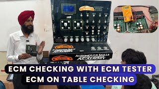 ECM Checking With Ecm Tester  Injector Firing  ECM on table checkingecmtesterecmrepairindia [upl. by Nixon921]