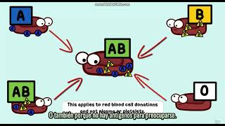 Biology with SPANISH through AMOEBA SISTERS  Multiple Alleles ABO Blood Types and Punnett Squares [upl. by Brody]