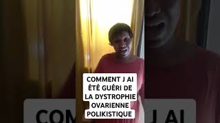 Comment jai été guéri de la dystrophie ovarienne polykystique [upl. by Euqilegna]