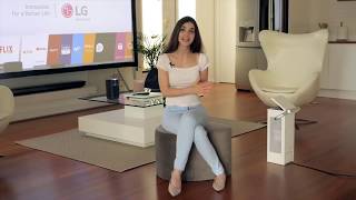 Conoce el Proyector Láser 4k  LG España [upl. by Dadivitan]