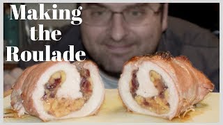 How to make an AMAZING dried fruit stuffing  Roulade anyone  Chow Time at Studio214 [upl. by Kitrak]