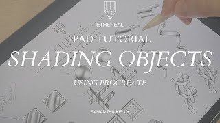 Procreate Shading objects part 2 [upl. by Suivatnad]