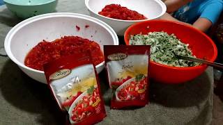 We Picked 200 Lbs of Roma Tomatoes Canning Sauce Tomatoes and Salsa Mrswages [upl. by Monney]