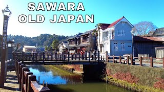 4K Little Edo Sawara Historical District  Toyohashi Bridge Chiba Japan  ASMR Japan Walk [upl. by Seavir]