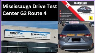 Mississauga Drive Test Center G2 Route 4 out of 6  CANON DRIVING SCHOOL [upl. by Llimaj]