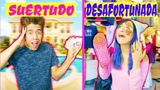 SUERTUDO VS DESAFORTUNADA  EL MUSICAL  Palomitas Flow [upl. by Brandi89]