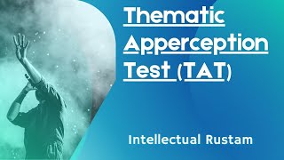 Thematic Apperception Test TAT [upl. by Krik668]