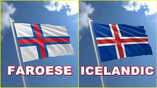 FAROESE vs ICELANDIC Do they sound alike  Verbale Mondo [upl. by Berlyn]