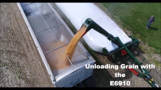 Richiger NEW R1090 Grain Bagger and NEW E6910 Grain Bag Unloader [upl. by Ilhsa]