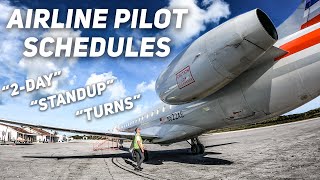 Airline Pilot Schedules  What You Should Know [upl. by Wohlert969]