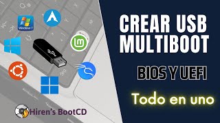 VENTOY Crear USB MultiBoot DualBoot Todo en 1  Windows Linux hirens boot y Mas ✔ [upl. by Maharba]