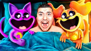 JE PASSE LA NUIT AVEC CATNAP ET DOGDAY DANS MON LIT  TwinneR RÃªve de Poppy Playtime Chapitre 3 [upl. by Eirrej]