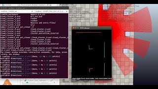 How to separate clusterobjects using PointCloud2  ROS  Vrep 2D [upl. by Ysteb]