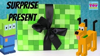 Huge Disney Crossy Road Surprise Present Moose Mineez Unboxing Toy Review  PSToyReviews [upl. by Attennaj]