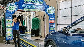 Amazing Sonnys Tunnel Green Clean Express Auto Wash University And High First Wash Failed [upl. by Ainalem240]