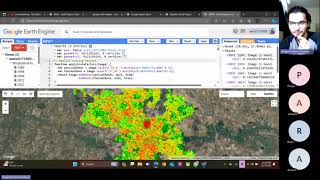 Landsat Data Visualization and NDVI Calculation using GEE [upl. by Llenrap422]