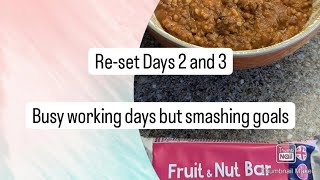 Reset Days 2 and 3 11 Diet by Cambridge Weight Plan [upl. by Scopp]