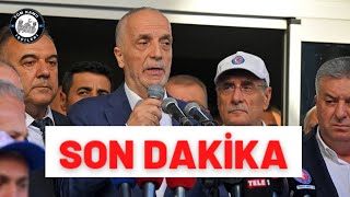 TÜRKiş BAŞKANI ERGÜN ATALAY MALİYE BAKANLIĞININ ÖNÜNDE 4d işçi kadrosu son dakika [upl. by Airda]