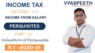 Lecture 15  Income From Salary Valuation of PerquisitesPart IIRent Free HouseBComBBA [upl. by Einram297]