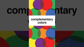 What are complementary colors shorts graphicdesign [upl. by Beaufert448]