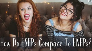 How Do ESFPs Compare To ENFPs  ESFP vs ENFP  CS Joseph [upl. by Nordgren]