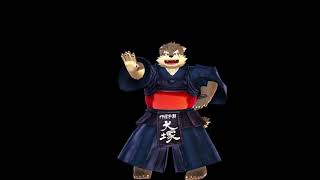 MMD Cat Food  Smitten Samurai Moritaka test model  in process [upl. by Mosi212]