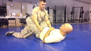 Drill 1 Arm Trap and Roll escape the Guard [upl. by Pyszka]