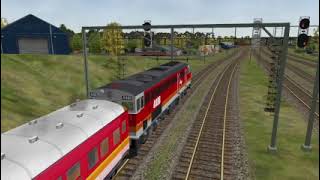 Open Rails Sydney  Lidcombe [upl. by Atiuqer247]