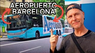 COMO IR DEL CENTRO DE BARCELONA AL AEROPUERTO ✈️ LA MEJOR OPCIÓN [upl. by Nnyrat]