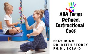 ABA Terms Defined Instructional Cues [upl. by Tench]