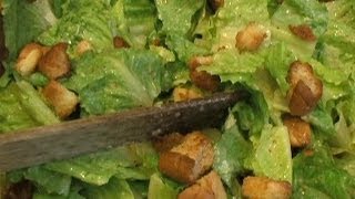 Caesar Salad Recipe [upl. by Herzen]