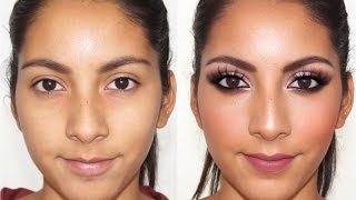 Full Glam  Instagram Showgirl Makeup Tutorial [upl. by Essyla666]