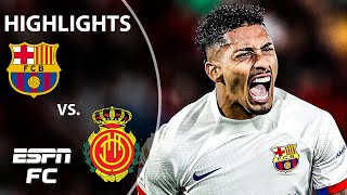 Barcelona vs Mallorca  LALIGA Highlights  ESPN FC [upl. by Findlay]