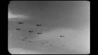 First American Daylight Bombing Of Germany [upl. by Harmonia]