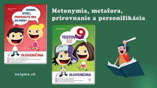 Metonymia metafora prirovnanie a personifikácia [upl. by Lusty]