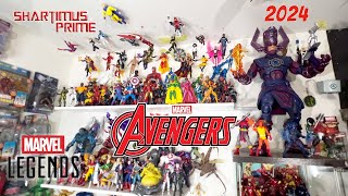 2024 Marvel Legends MCU Avengers and Comic Action Figure Collection Display from the Dork Room [upl. by Alyworth]