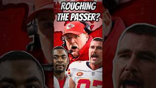 Refs with AWFUL roughing the passer CALL on Chiefs 🤯🚨 chiefs chiefskingdom kcchiefs nfl [upl. by Yanahs899]