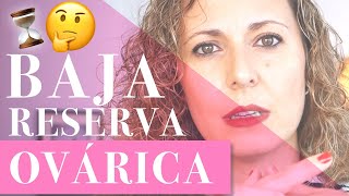 🔴BAJA RESERVA OVÁRICA mi EXPERIENCIA y TRATAMIENTO embarazo [upl. by Anniroc791]