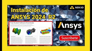 ✅ Instalación de ANSYS 2024 R2 [upl. by Fanya972]