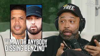 Eminem VIOLATES Benzino on Diss Track Doomsday Pt 2  quotIm With Anybody Dissing Benzinoquot [upl. by Eradis731]