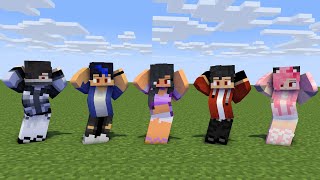 MONSTER SCHOOL  CHICKEN WING MEME AARON APHMAU ZANE KAWAII CHAN EIN  MINECRAFT ANIMATION [upl. by Piderit998]