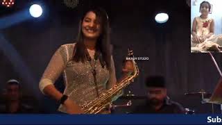 Tofa Tofa Laya Laya Song Music  Saxophone Queen Lipika  saxophone music [upl. by Belter249]