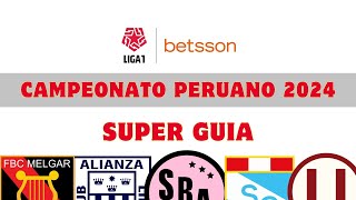 PERUANO 2024 Times Estádios Regulamento Vagas Libertadores e Sula e muito mais [upl. by Sirrom]